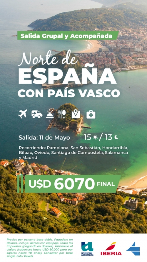 Salida Grupal Y Acompaada Norte De Espaa Con Pais Vasco