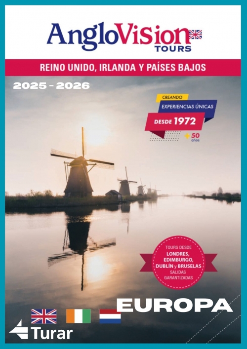 ANGLOVISION Reino Unido, Irlanda y Paises Bajos 2025-2026
