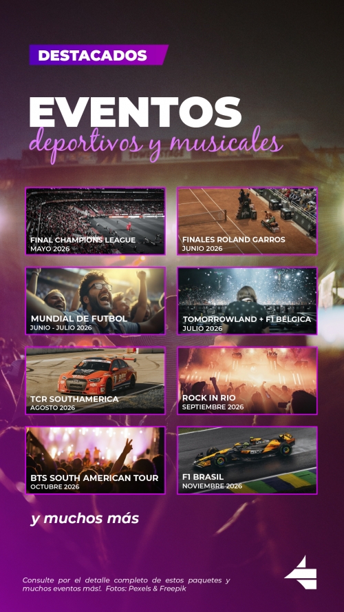 Los mejores eventos 2026   