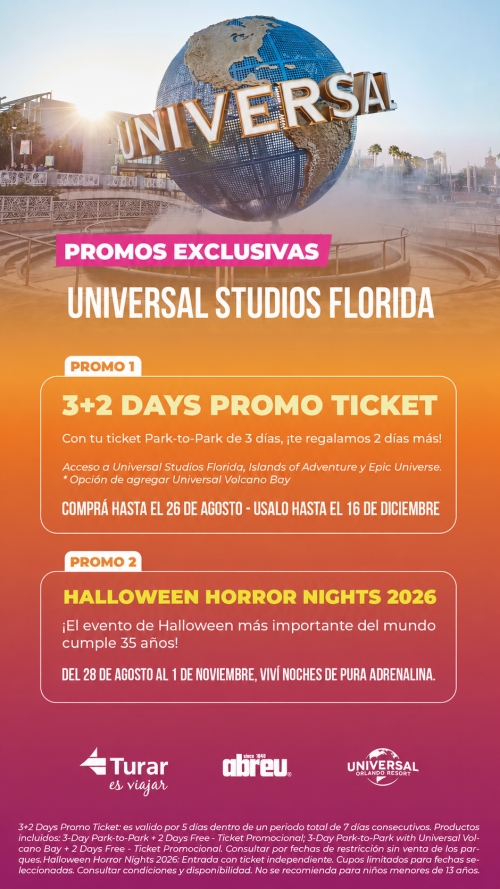 PROMOS EN UNIVERSAL!