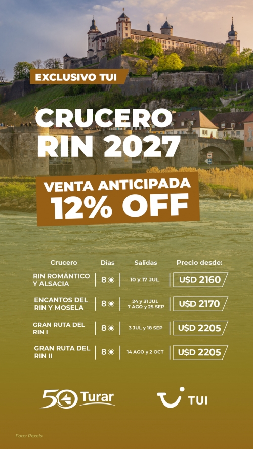 CRUCEROS POR EL RIN 2027